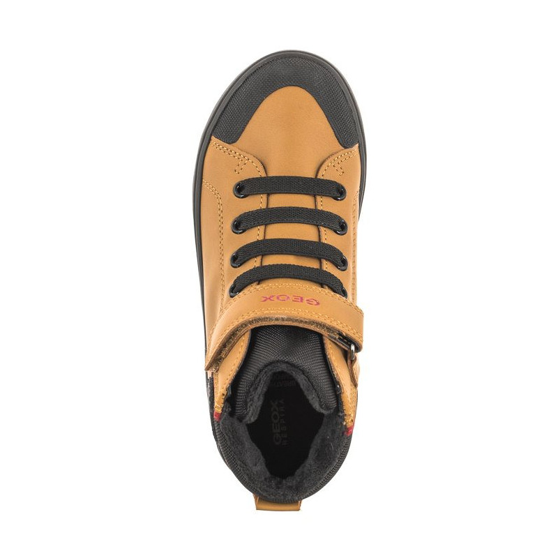 Geox J Gisli B. F Dk Yellow/Black J365CF 0MEFU C2G9B (GE123-b) aulinukai