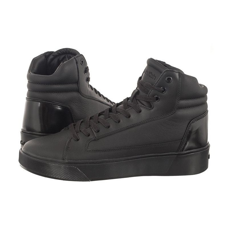 Calvin Klein High Top Lace Up Inv Stitch Triple Black HM0HM01164 0GJ (CK352-a) spordijalatsid