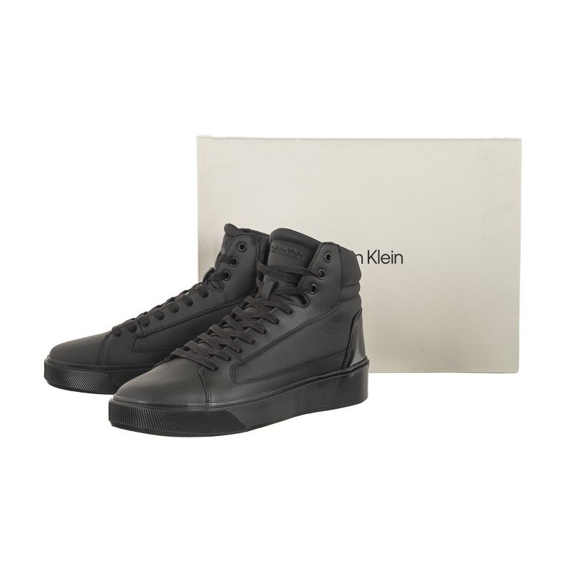 Calvin Klein High Top Lace Up Inv Stitch Triple Black HM0HM01164 0GJ (CK352-a) sportiniai bateliai