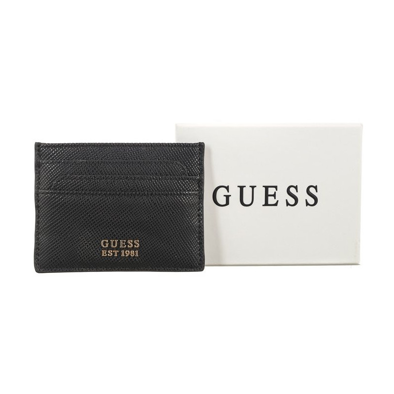 Guess Laurel Slg Card Holder SWZG85 00350 Black (GU488-a) rankinė