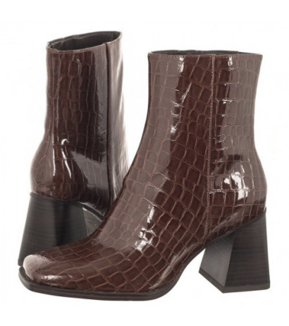 Tamaris Brązowe Lakierowane 1-25328-41 397 Brown Croco (TM467-a) kurpes