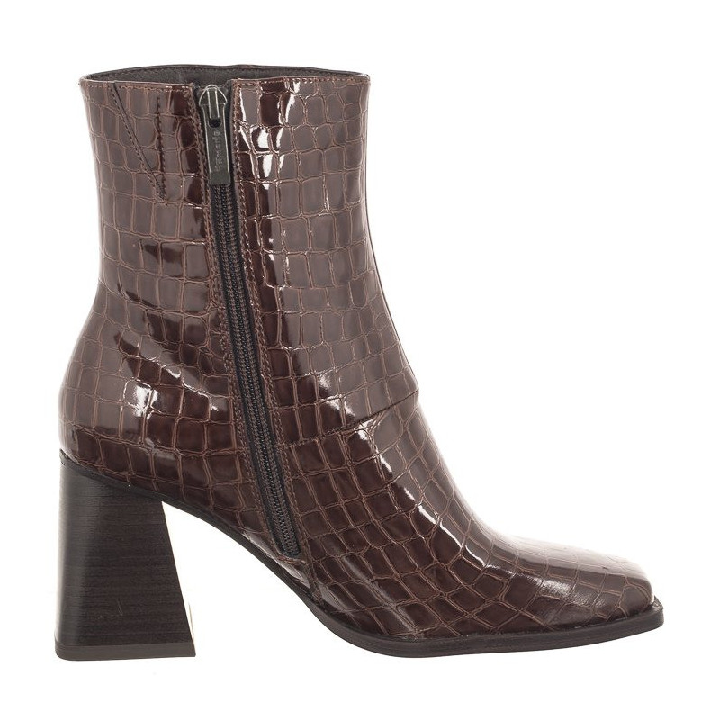 Tamaris Brązowe Lakierowane 1-25328-41 397 Brown Croco (TM467-a) batai