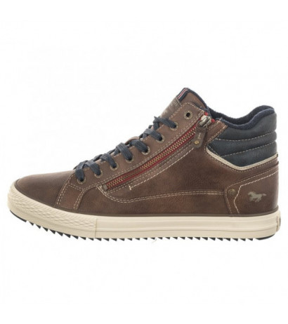 Mustang Brązowe 4129-502-3 (MU522-a) Sneakers