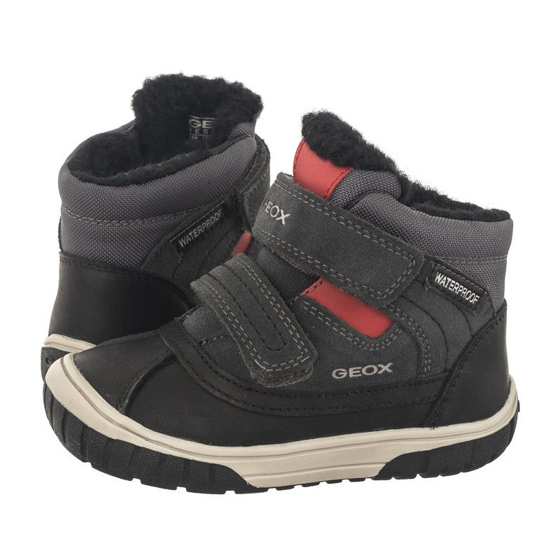 Geox B Omar B.Wpf B Dk Grey/Red B162DB 022FU C0047 (GE49-b) batai