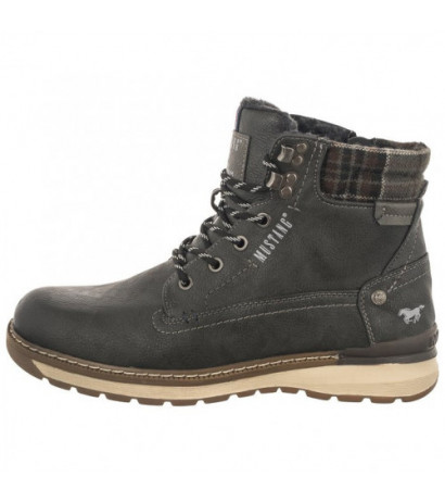 Mustang Ciemnoszare 4141-602-20 (MU518-b) boots