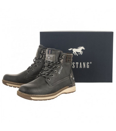 Mustang Ciemnoszare 4141-602-20 (MU518-b) boots