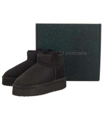 EMU Australia Foy Flatform Micro Black W13073 (EM470-b) batai