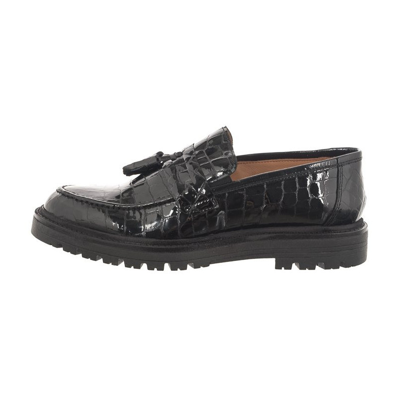 Venezia Czarne Lakierowane 24027 501 Black (VE729-a) shoes