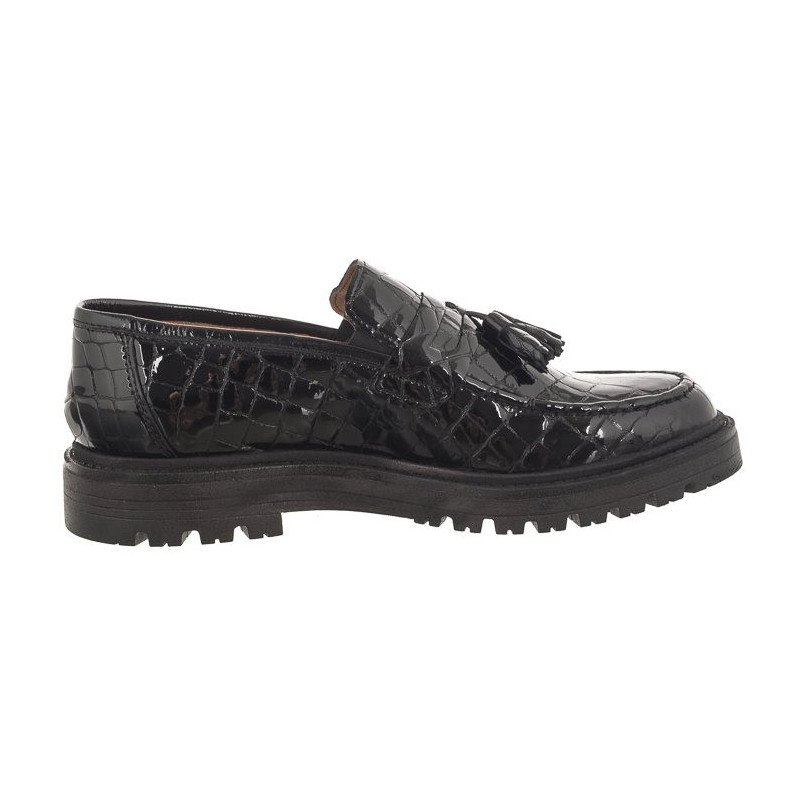 Venezia Czarne Lakierowane 24027 501 Black (VE729-a) shoes