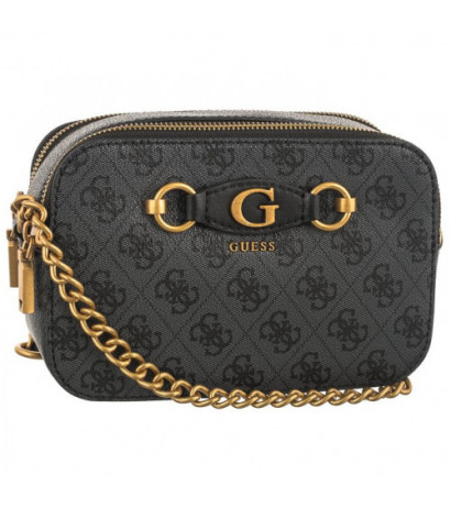 Guess Izzy Camera Bag HWSB86 54140 Coal Logo (GU501-a) handbag