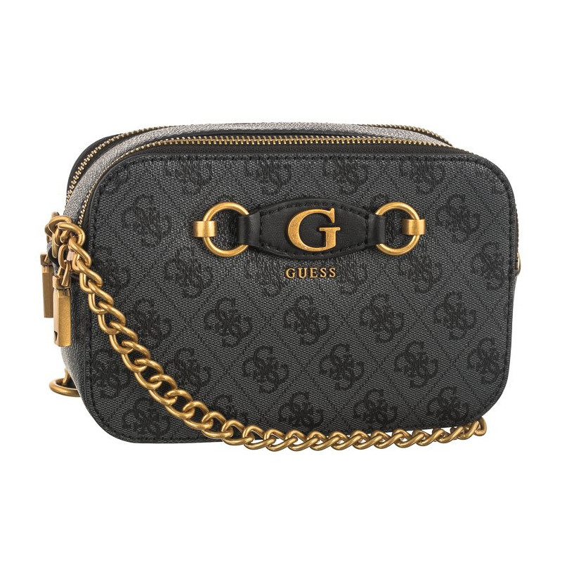 Guess Izzy Camera Bag HWSB86 54140 Coal Logo (GU501-a) handbag