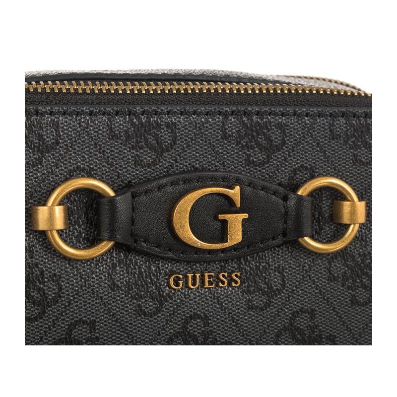 Guess Izzy Camera Bag HWSB86 54140 Coal Logo (GU501-a) handbag