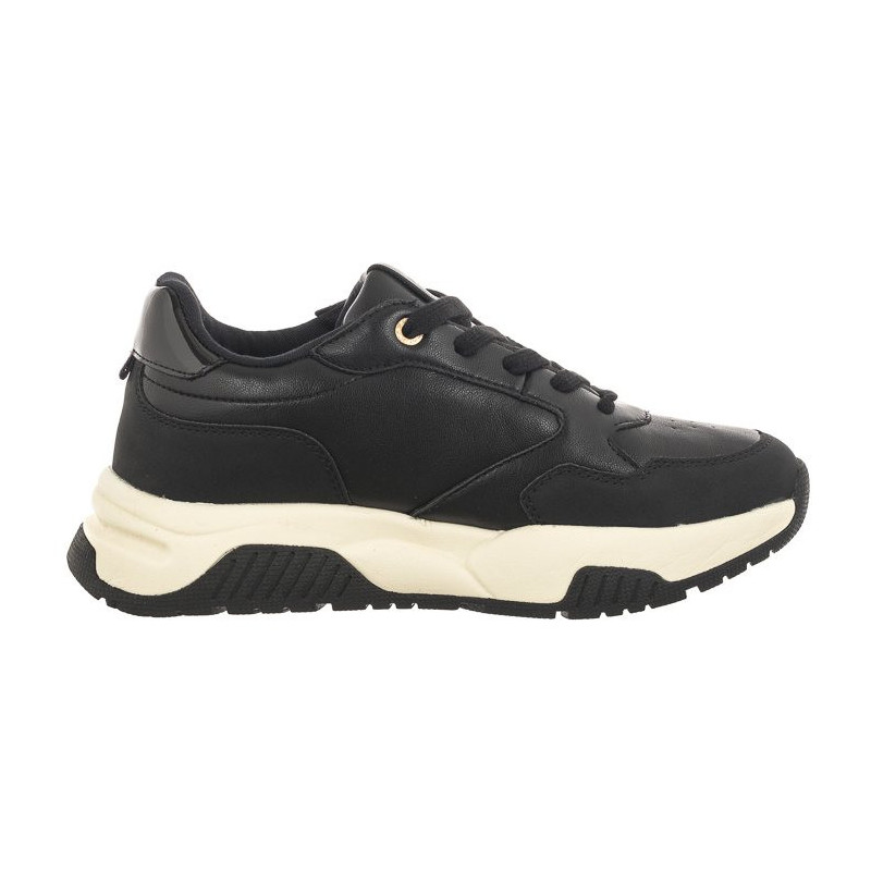 Tommy Hilfiger Low Cut Lace-Up Sneaker T3A9-33003-1269 999 Black  (TH867-a) sporta apavi