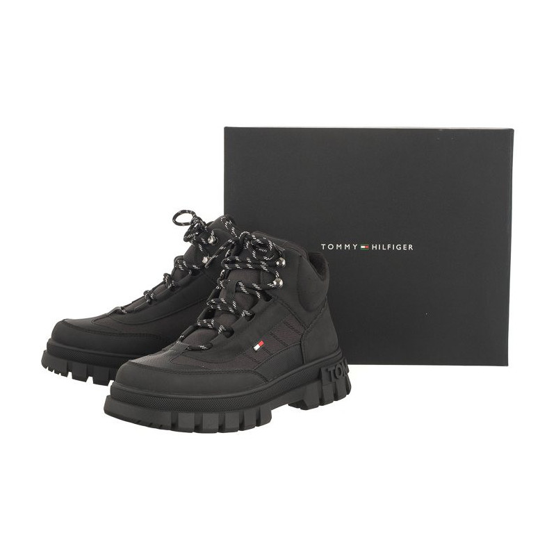 Tommy Hilfiger Lace-Up Bootie T3B5-33158-0316 999 Black (TH873-a) sportiniai bateliai