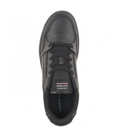 Tommy Hilfiger TH Basket Core Leather Black FM0FM04727 BDS (TH865-a) spordijalatsid