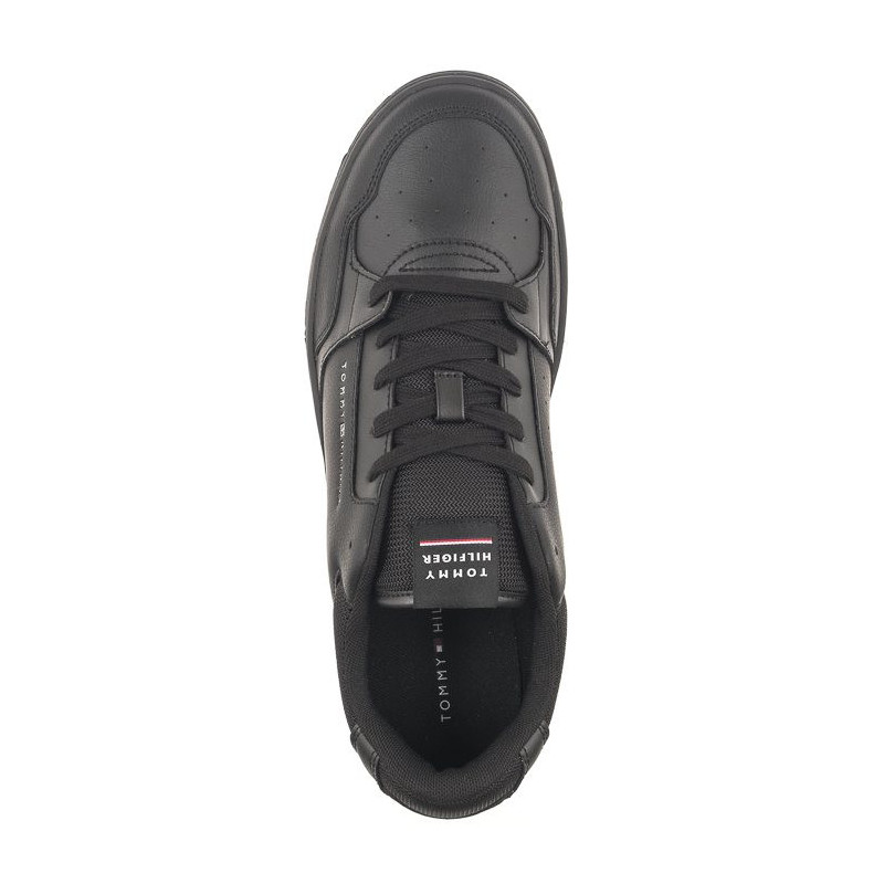 Tommy Hilfiger TH Basket Core Leather Black FM0FM04727 BDS (TH865-a) spordijalatsid