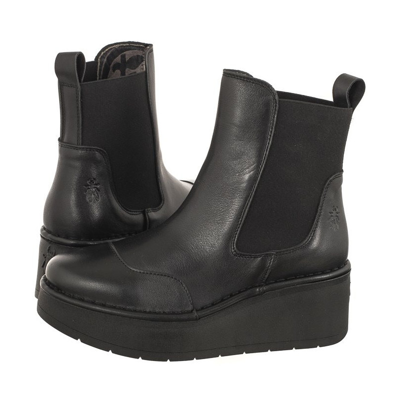 FLY London Hary Arkansas Black P701256000 (FL391-a) Boots