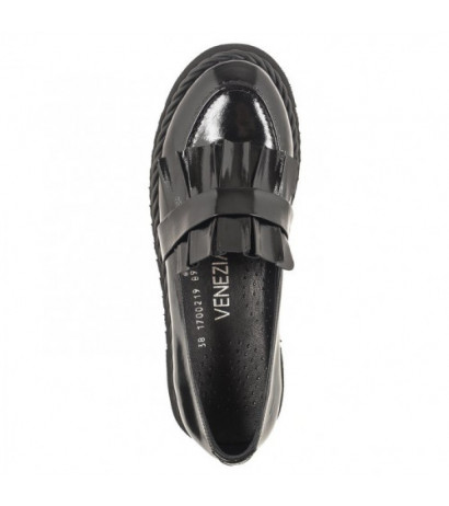 Venezia Czarne 1700219 R89 Black (VE732-a) shoes