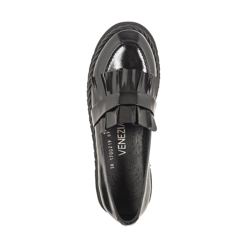 Venezia Czarne 1700219 R89 Black (VE732-a) shoes