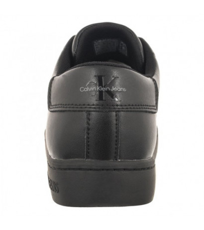 Calvin Klein Classic Cupsole Laceup Low Lth Triple Black YM0YM00491 0GT (CK363-a) spordijalatsid