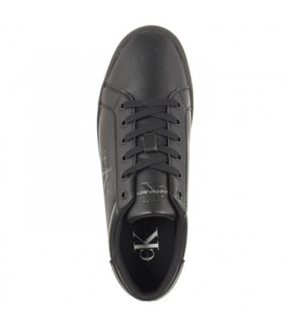 Calvin Klein Classic Cupsole Laceup Low Lth Triple Black YM0YM00491 0GT (CK363-a) spordijalatsid