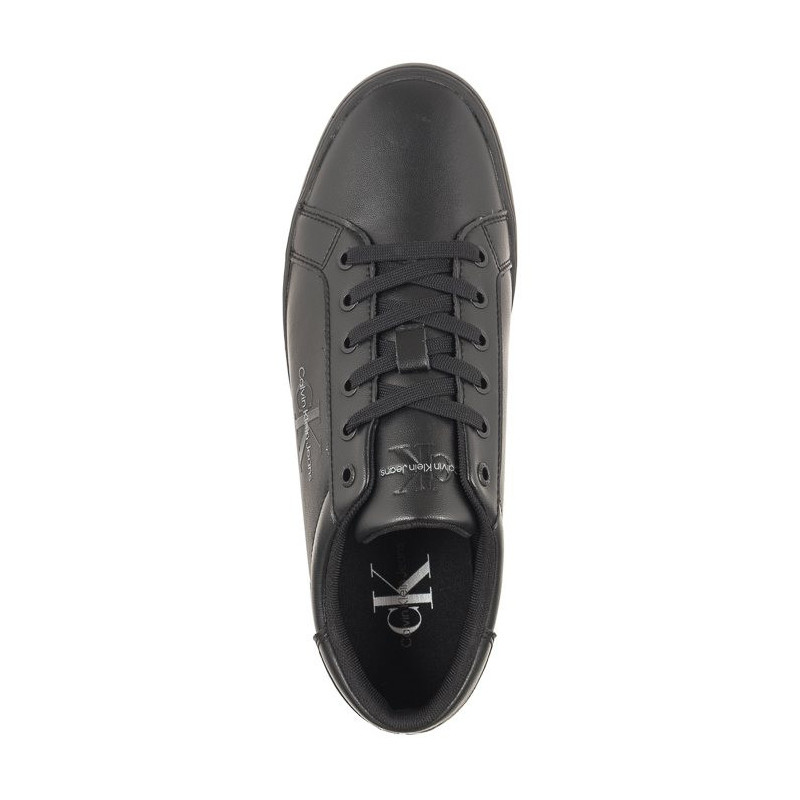 Calvin Klein Classic Cupsole Laceup Low Lth Triple Black YM0YM00491 0GT (CK363-a) spordijalatsid