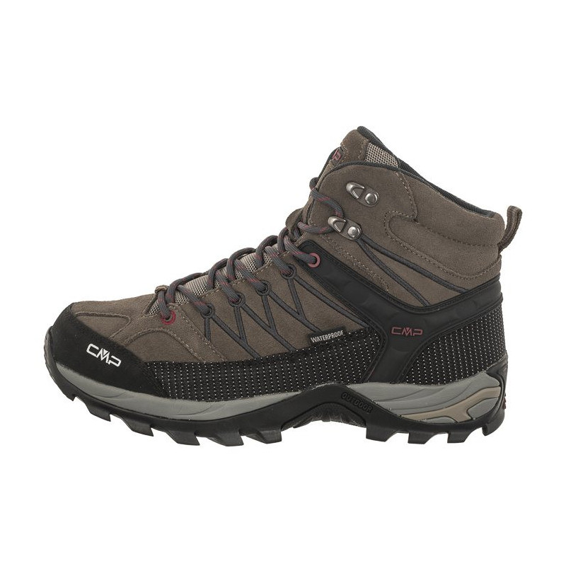 CMP Rigel Mid Trekking Shoe Wp 3Q12947 02PD Torba/Antracite (CM2-c) batai