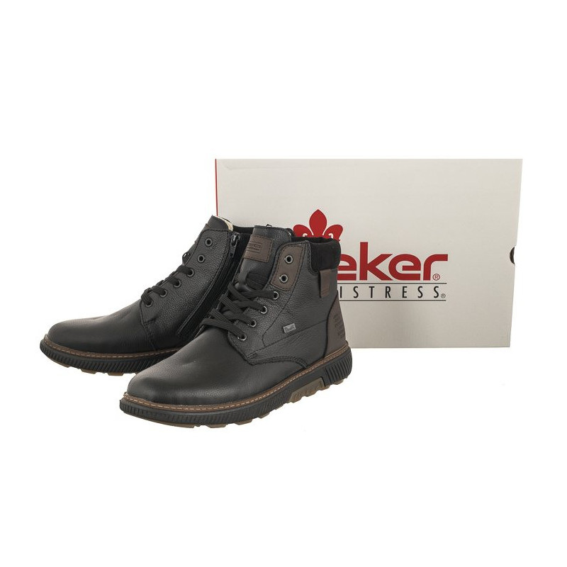 Rieker Czarne B3343-00 Black (RI138-a) boots