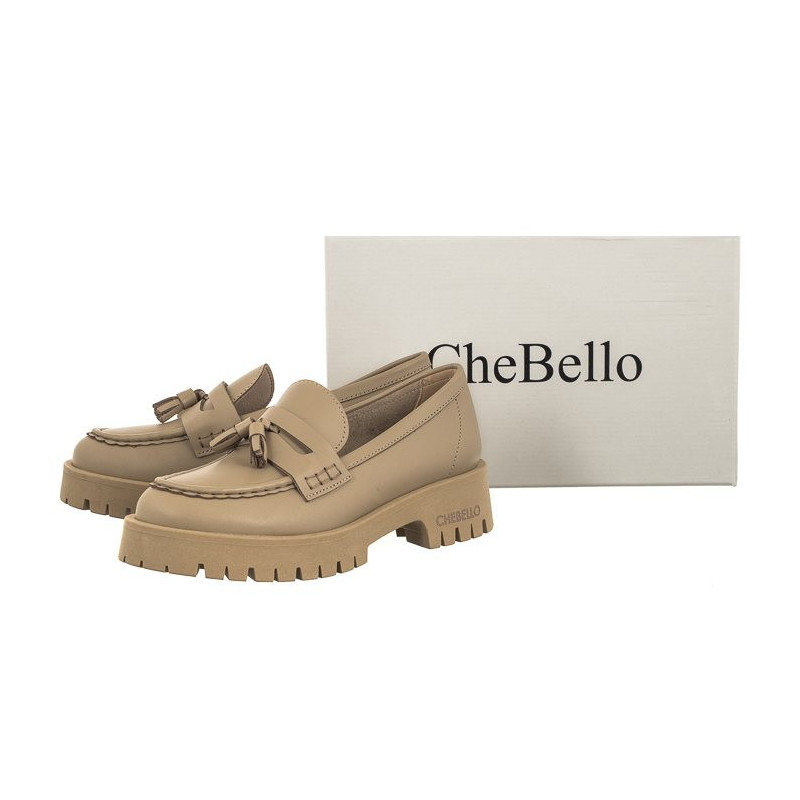 CheBello Beżowe 2821-483-000-PSK-S173 (CH128-c) shoes