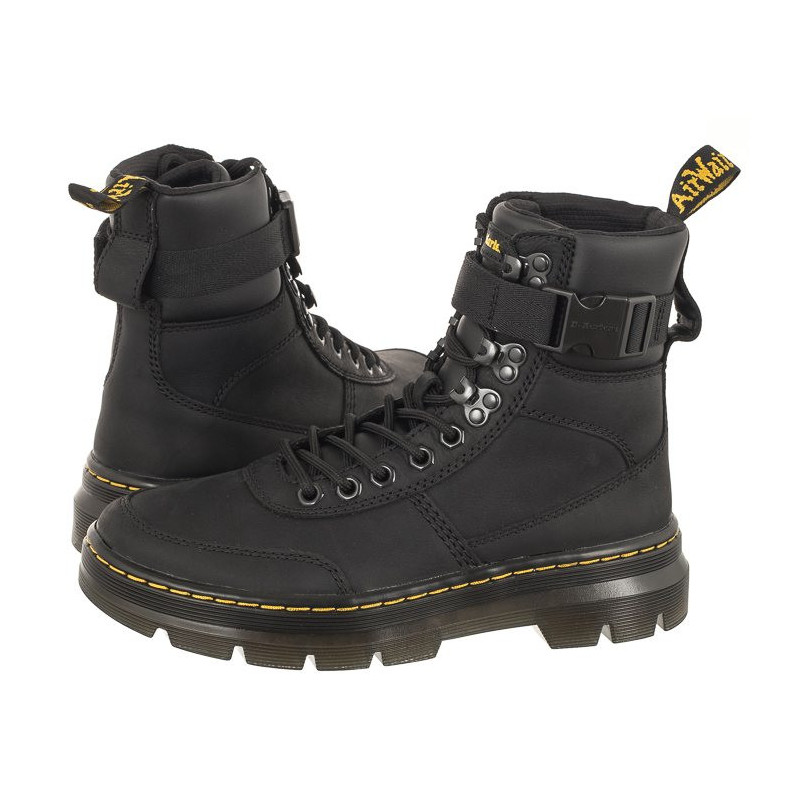 Dr. Martens Combs Tech Leather Black 27801001 (DR63-a) batai