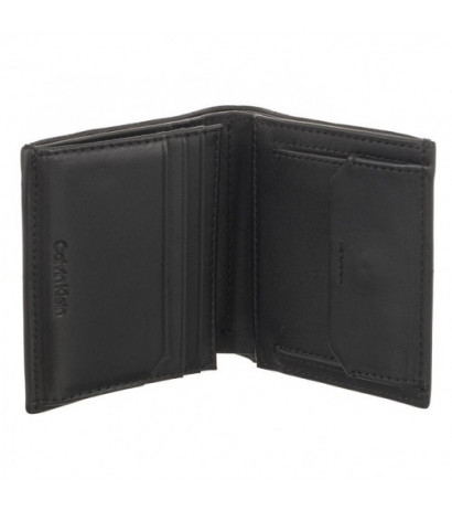 Calvin Klein Minimalism Trifold 6cc W/Coin Black K50K509624 BAX (CK364-a) rankinė