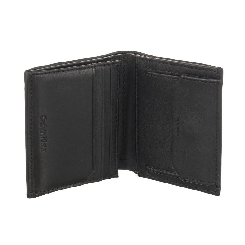 Calvin Klein Minimalism Trifold 6cc W/Coin Black K50K509624 BAX (CK364-a) rankinė