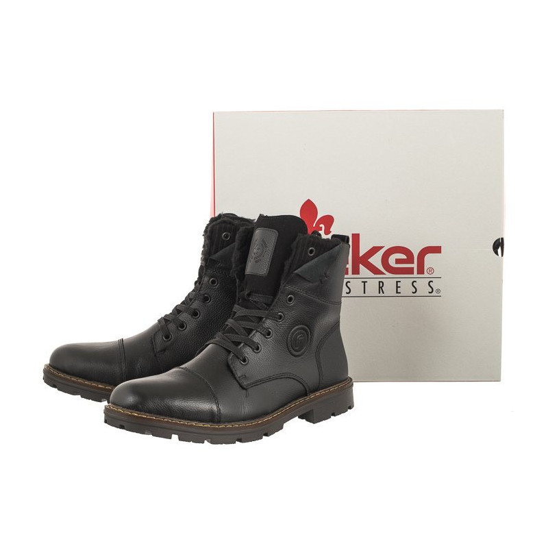 Rieker Czarne 32133-00 Black (RI140-a) saapad