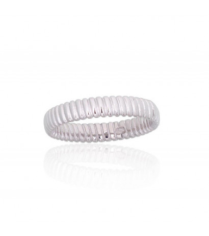 Silver ring 2101838(PRh-Gr), Silver 925°, Rhodium (Plating)