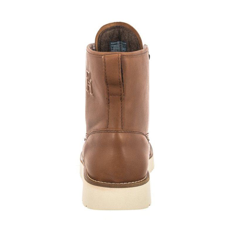 Tommy Hilfiger TH American Warm Leather Boot Winter Cognac FM0FM04668 GVI (TH883-a) boots