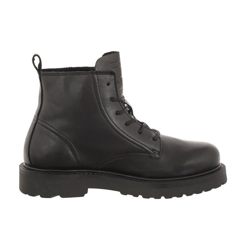 Tommy Hilfiger Tjm Ruberized Lace Up Boot Black EM0EM01276 BDS (TH885-a) pārgājienu zābaki