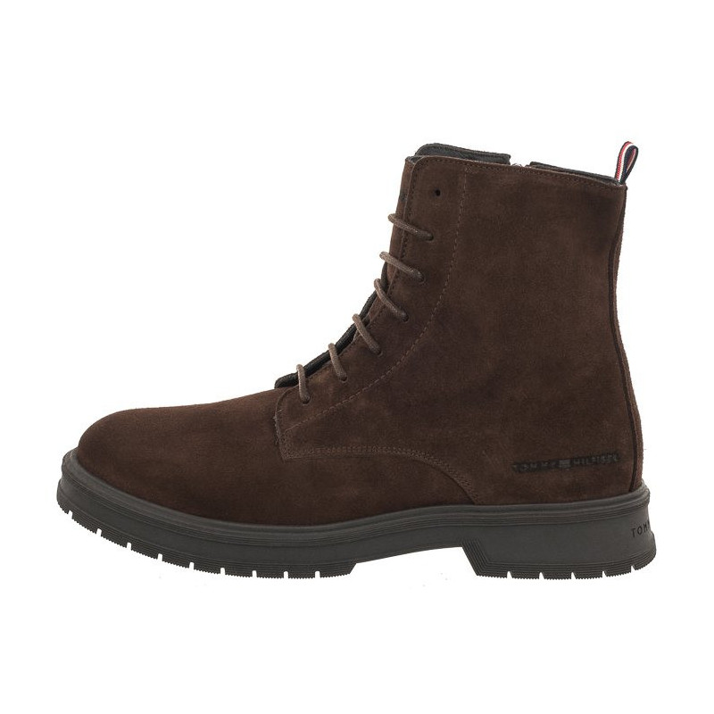 Tommy Hilfiger Hilfiger Core Suede Boot Cocoa FM0FM04674 GT6 (TH884-a) žygio batai