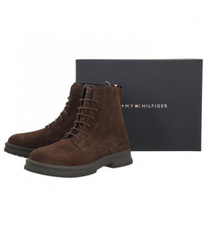 Tommy Hilfiger Hilfiger Core Suede Boot Cocoa FM0FM04674 GT6 (TH884-a) boots