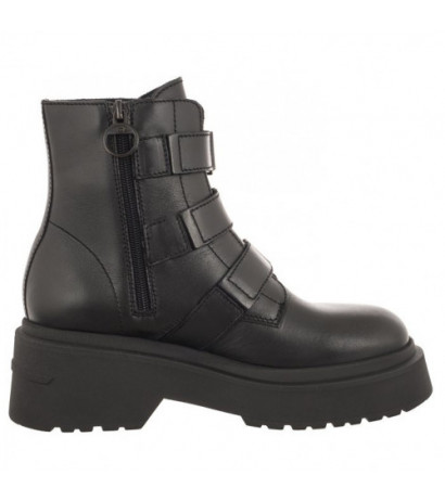 Tommy Hilfiger Tjw Chunky Boot Hardware Black EN0EN02443 BDS (TH887-a) kurpes