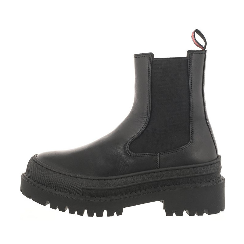 Tommy Hilfiger Tjw Chelsea Foxing Boot Black EN0EN02289 BDS (TH866-a) kurpes