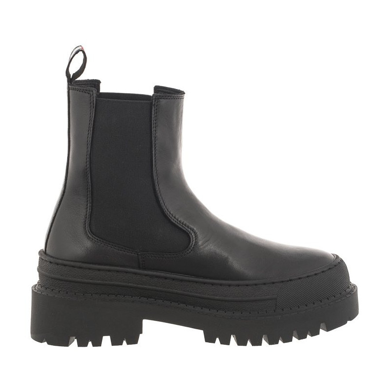 Tommy Hilfiger Tjw Chelsea Foxing Boot Black EN0EN02289 BDS (TH866-a) kurpes