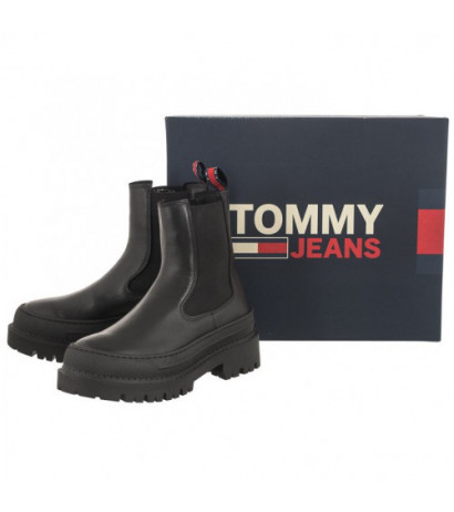 Tommy Hilfiger Tjw Chelsea Foxing Boot Black EN0EN02289 BDS (TH866-a) kurpes