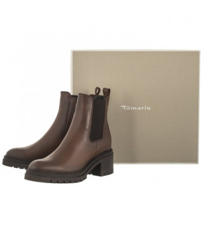 Tamaris Brązowe 1-25030-41 305 Cognac (TM463-a) batai