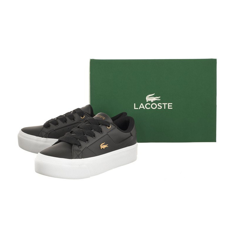 Lacoste Ziane Platform 123 1 Cfa Blk/Wht 745CFA0013.312 (LC434-a) sporta apavi