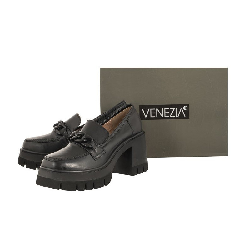 Venezia Czarne 269-1590 Black (VE733-a) bateliai