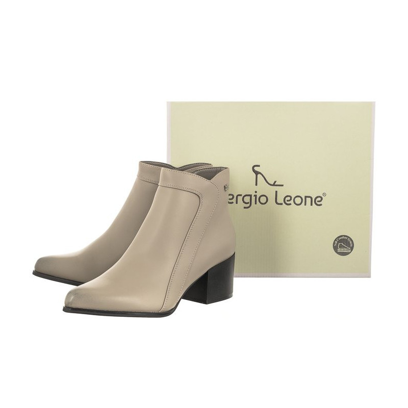 Sergio Leone Szare BT 633 (SL494-a) shoes