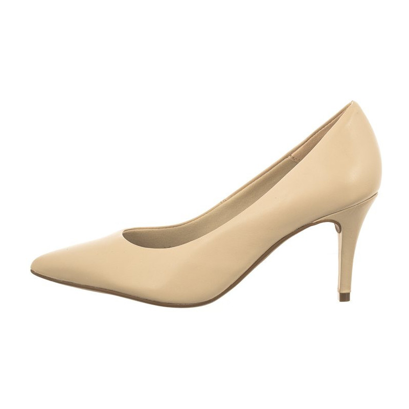 Bottero Beżowe 347601 Crema 23 (BO79-c) high heels