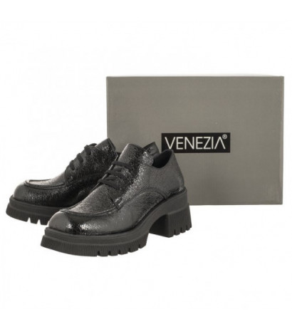 Venezia Czarne 2324 02 Black (VE734-a) bateliai