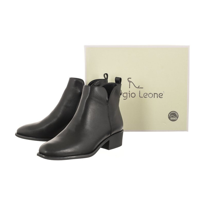 Sergio Leone Czarne BT 606 (SL492-a) batai