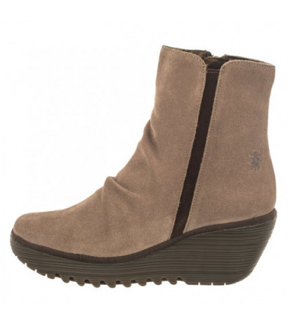 FLY London Yopq461FLY Oil Sude Taupe/Expresso P501461003 (FL396-a) Boots